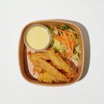 Tempura Prawn with Wasabi Mayo
